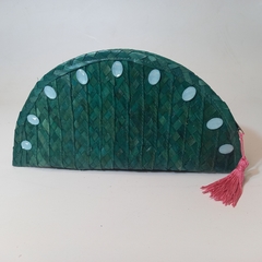 Clutch Leque Verde