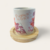 Caneca Floral com descanso - comprar online