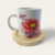 Caneca Floral com descanso na internet