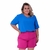 Blusa Plus Size Viscolinho Elegante G1 G2 G3 Donna Martins - loja online