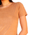 Blusa Básica Suede Camurça Veludo Manga Curta Donna Martins - loja online