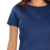 Blusa Suede Feminina T-shirt Blusinha Básica Manga Curta