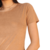 Blusa Suede Feminina T-shirt Blusinha Básica Manga Curta - loja online