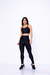 Conjunto Fitness Calça Legging Feminina Top Fit 3D Poliamida