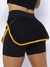 Shorts Saia Feminino Academia Tenis Cintura Alta Suplex - Donna Martins