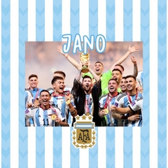 Set Jardín argentina campeon