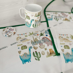 Set Jardín dinos y cactus - comprar online