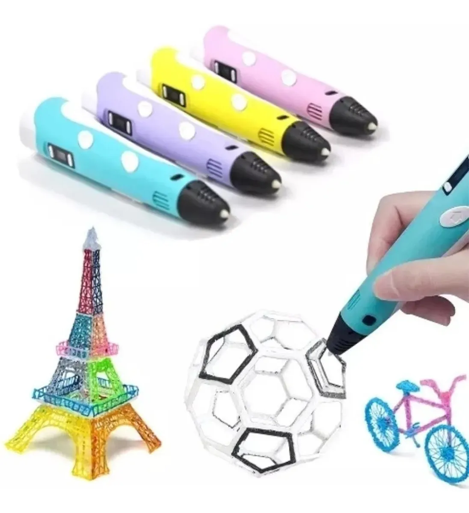 Bolígrafo 3D Pen2 Impresión Manual 10m Filamento