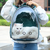 Mochila Bolso Mascotas Gato Perro Capsula Burbuja Espacial - mzstore