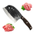 Cuchillo Hacha Mango Madera Carne Pescado Cocina Chef