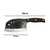 Cuchillo Hacha Mango Madera Carne Pescado Cocina Chef - mzstore