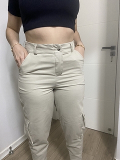 CALÇA JOGGER AREIA - comprar online