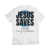 Camiseta Jesus Saves - Branca