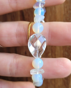 Pulseira gota cristal - comprar online