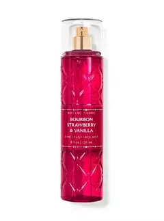 BOURBON STRAMBERRY & VANILLA - BODY SPLASH 236ML - BATH BODY WORKS.