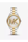 Relógio Michael Kors Feminino Slim Runway Bicolor