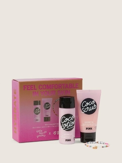 KIT Little Words Project® x PINK Coco Body Care Box com Pulseira