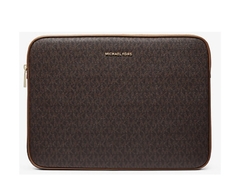 Capa para Notebook/LapTop Marrom monogramada Michael Kors