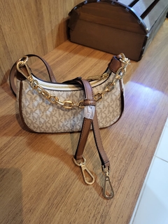 Bolsa Michae Kors Vanilla monogramada - Jamilly Imports