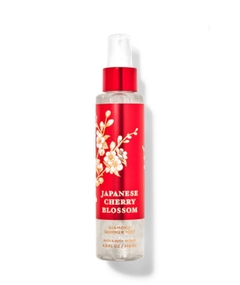 Body Splash Shimmer Japanese Cherry Blossom 192ML - BATH BODY WORKS