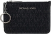 Porta Cartão Preto Monogramado Michael Kors