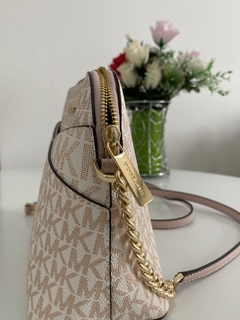 Bolsa Crossbody Transversal, Rose Monogramada - Michael Kors - loja online