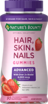 Hair Skin Nails 90 Gummies ADVANCED