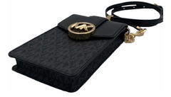 Porta Celular, Preto Monogramado - Michael Kors - Jamilly Imports