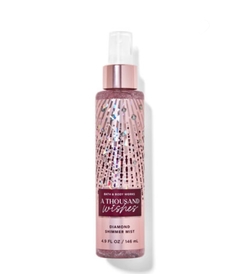 Body Splash Shimmer A Thousand Wishes Diamond 146ML - BATH BODY WORKS