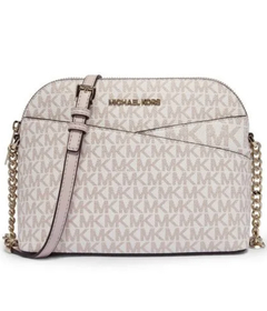 Bolsa Crossbody Transversal, Rose Monogramada - Michael Kors