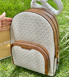 Mochila Tori Vanilla monogramada - MICHAEL KORS - loja online