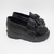 Mocassim Preto Verniz infantil Feminino