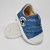 Tênis Velcro Azul estrela Infantil Feminino - comprar online