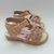 Sandalia Nude Transa Infantil Feminino