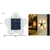 Lâmpada de parede LED Movido a Luz Solar a Prova D'água - Nort Store
