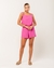 Short viscose rosa M - comprar online