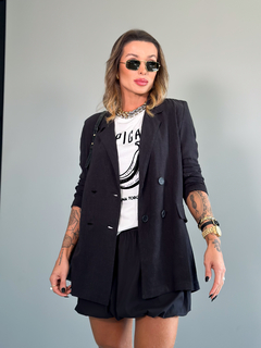 Blazer Preto Adri - Anna Torquato