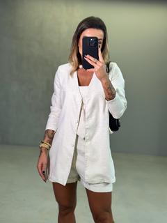 Blazer Amanda Natural - Anna Torquato - loja online