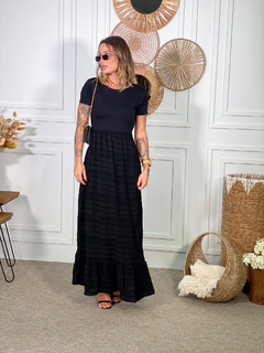 Vestido Geovana Preto - Anna Torquato - comprar online