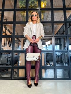 Blazer Tweed Cecília Off White - Anna Torquato - loja online