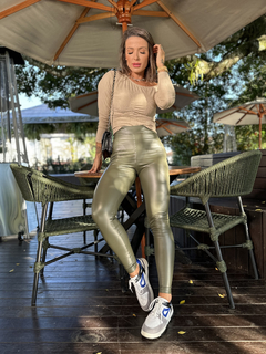 Legging Courino Light Verde Geovana - Anna Torquato na internet