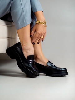 Loafer Couro Nairobi - Lialine By Natália Toscano - loja online