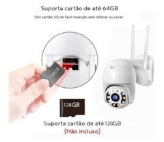 Câmera Ip Prova d Água Wifi Speed Dome 2.5 Rotativa - comprar online