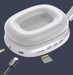 Voltar Fone De Ouvido Sem Fio Bluetooth Modelo Air Pods Max - Presente Mais Você