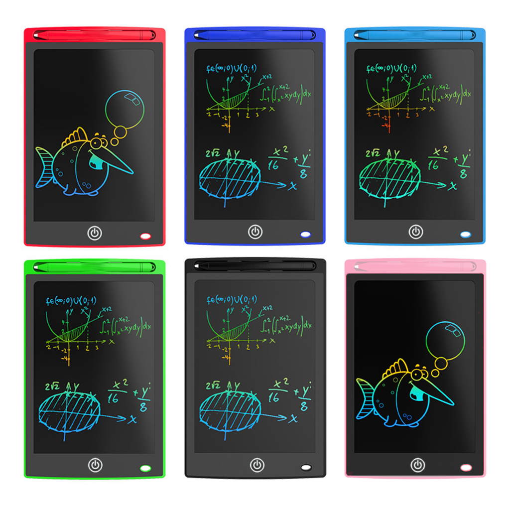 Tablet Infantil Lousa Mágica Digital LCD 8,5 Para Desenho Notas
