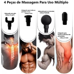 Massageador Muscular Facial Físico Pistola Massageadora na internet