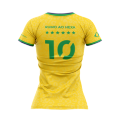 Camiseta Brasil Feminina Exclusiva Prado Suplementos - comprar online