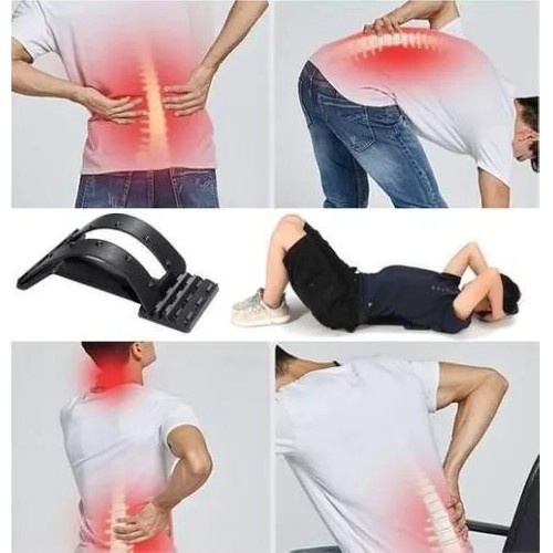Prancha Ortopédica Apoio Massageador De Relaxamento P/ Alívio Da Dor na  Coluna / Lombar