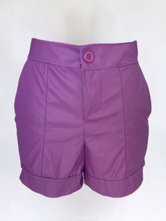 Short em PU - Moda Circular da vê