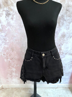 Short jeans preto